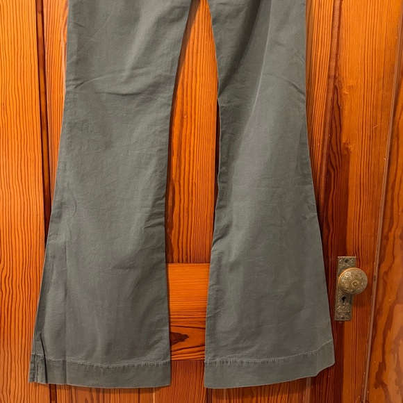 True Religion Megan Flare Trouser - Army Green - Picture 7 of 16